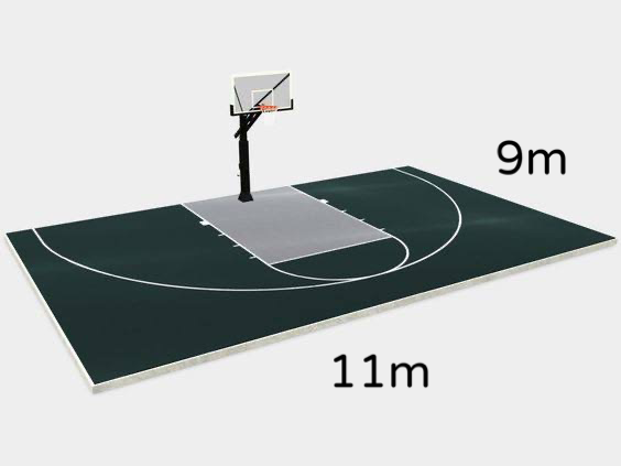 KCA Basketball Court- 11 x 9m